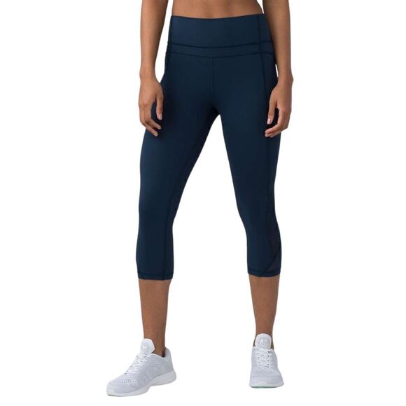 Lululemon Twist & Train Crop Legging 19” Jaded Size 4 - Picture 3 of 12